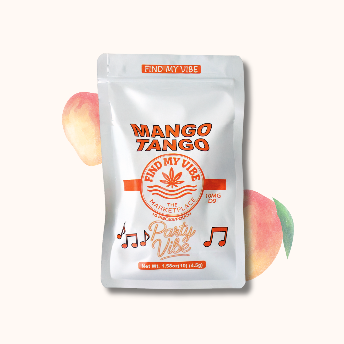 Mango Tango Delta-9 Gummies – Party Vibes
