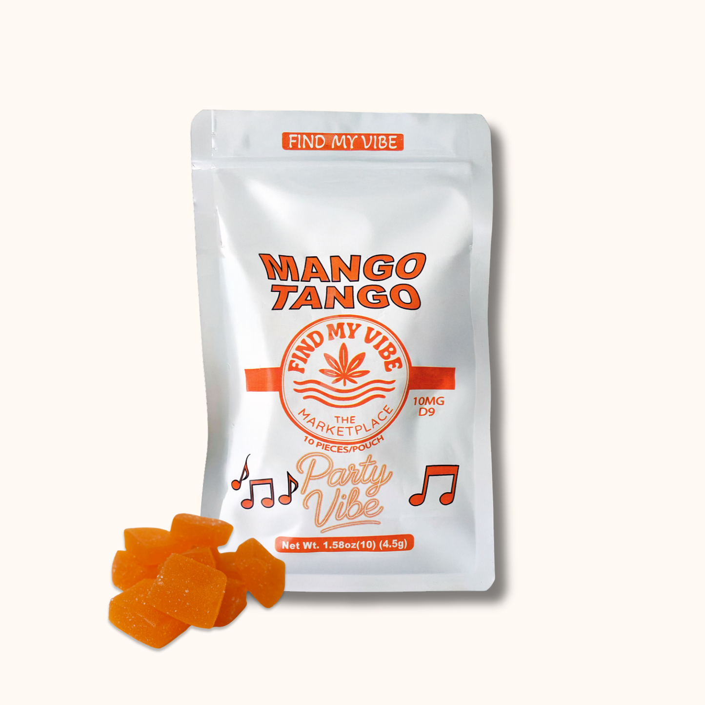 Mango Tango Delta-9 Gummies – Party Vibes